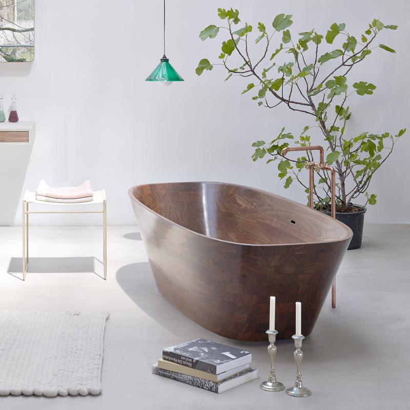 Shell Wooden Bathtub